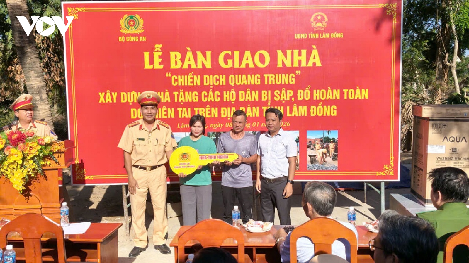 Thêm một mái ấm cho gia đình bị ảnh hưởng nặng bởi mưa lũ ở Lâm Đồng